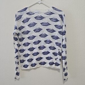 BIMBA Y LOLA LIPS, CREW NECK SWEATER M